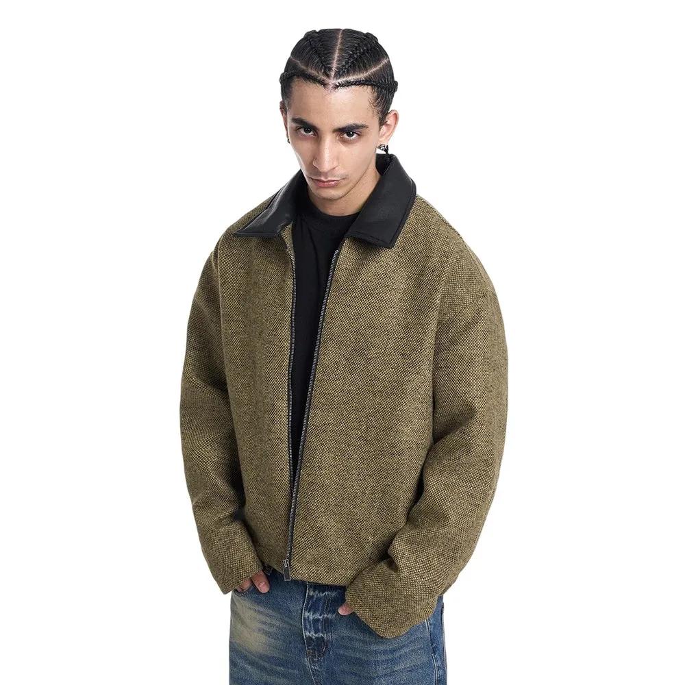 Y2K Retro Wool Jacket Regular fit sold by Streetwear Society product image thumbnail 3