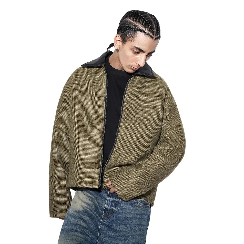 Y2K Retro Wool Jacket Regular fit sold by Streetwear Society product image thumbnail 2