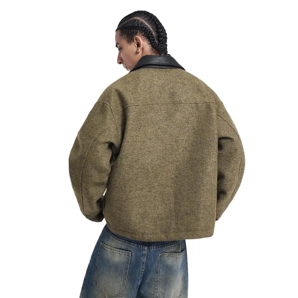 Y2K Retro Wool Jacket Regular fit sold by Streetwear Society product image thumbnail 4