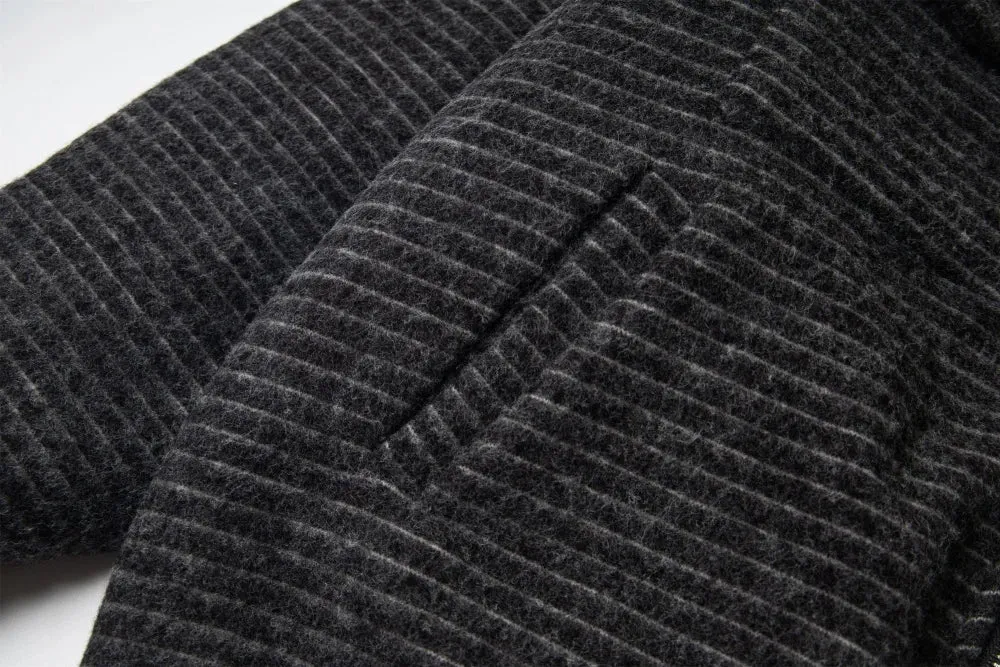 Y2K Retro Striped Quilted Jacket sold by Streetwear Society product image thumbnail 4