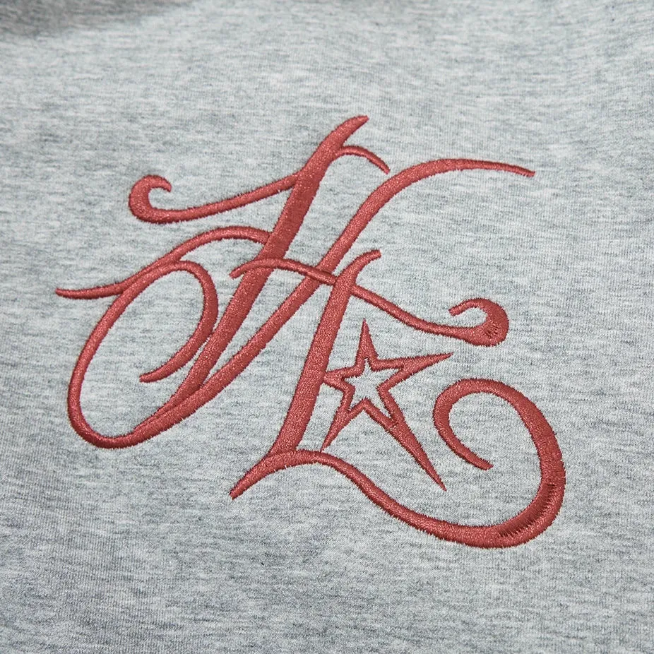 Y2K Faux Fur Hooded Letter Embroidery Jacket sold by Streetwear Society product image thumbnail 2