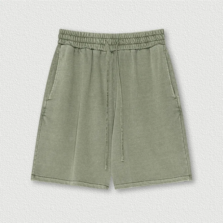 Washed Distressed Cotton Y2K Shorts sold by Streetwear Society product image thumbnail 4