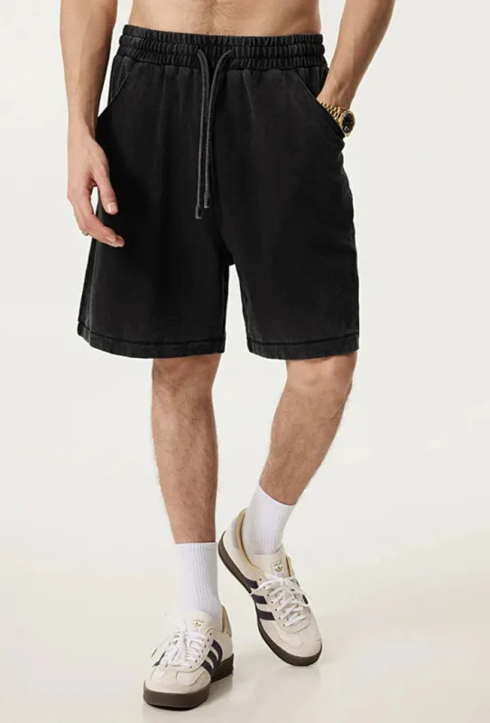 Washed Distressed Cotton Y2K Shorts made by Streetwear Society