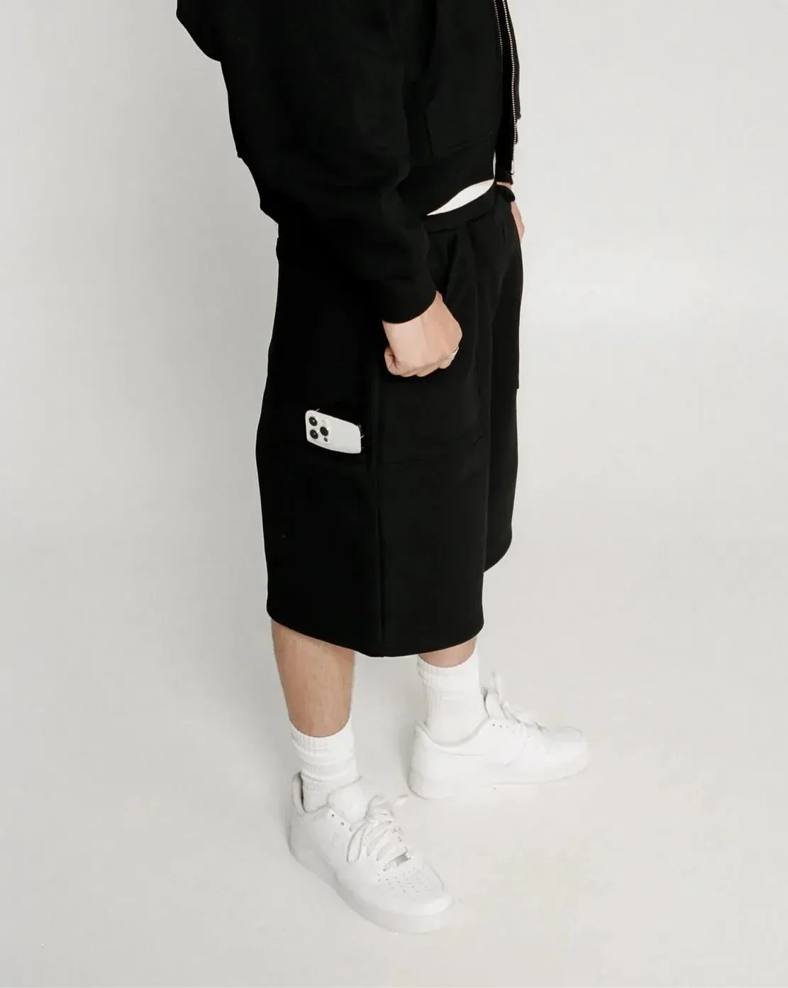 Y2K Streetwear Baggy Shorts sold by Streetwear Society product image thumbnail 3