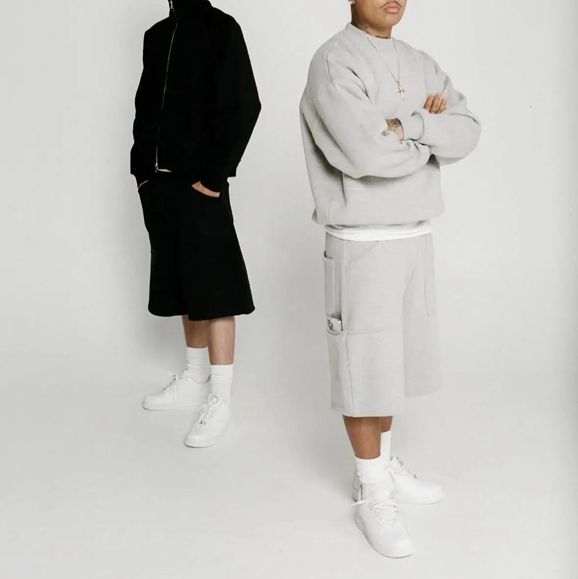 Y2K Streetwear Baggy Shorts sold by Streetwear Society product image thumbnail 4