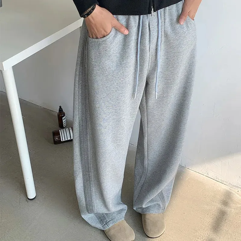 Y2K Baggy Straight Leg Sweatpants made by Streetwear Society
