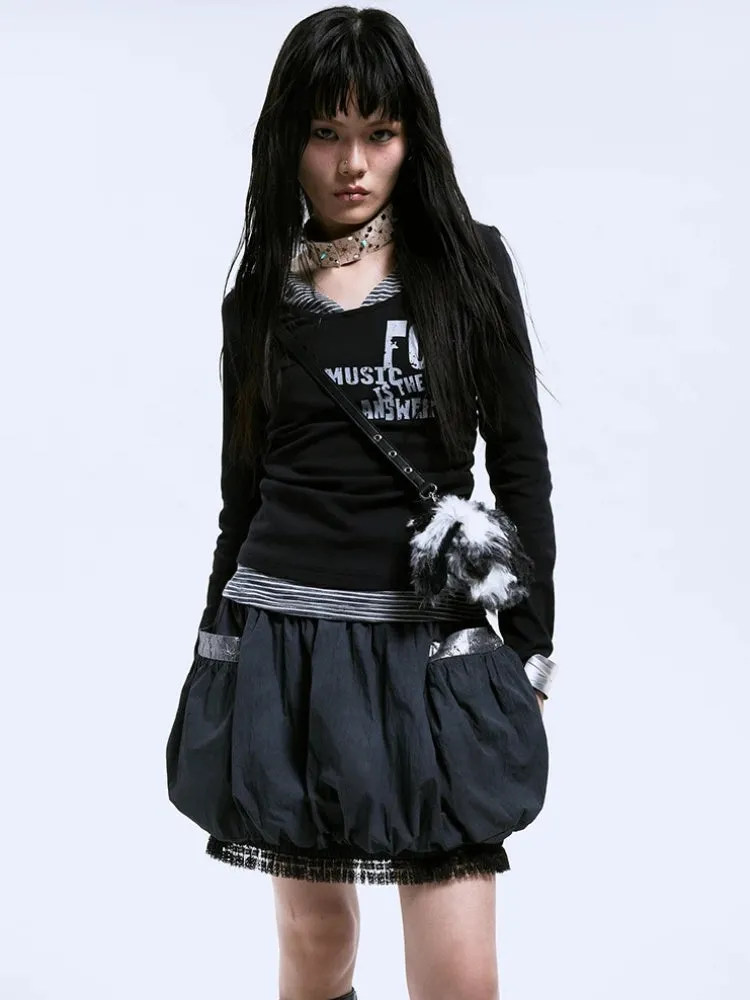 Grunge Layered Top sold by Streetwear Society product image thumbnail 2