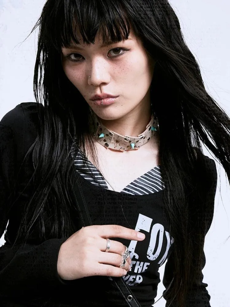 Grunge Layered Top sold by Streetwear Society product image thumbnail 3