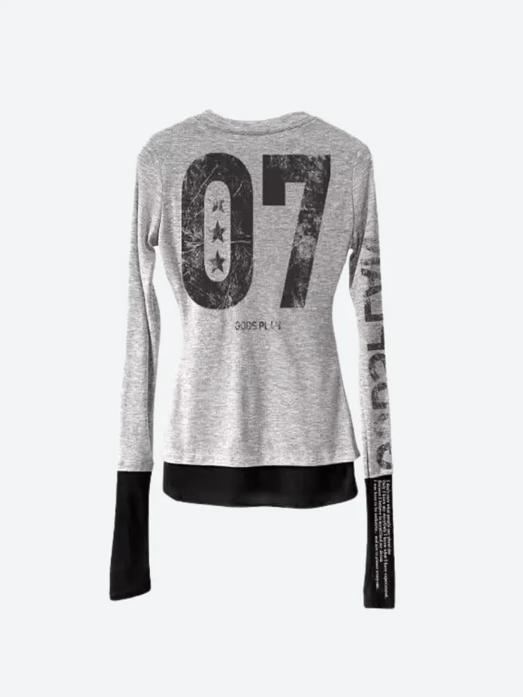 Grunge Seven Top sold by Streetwear Society product image thumbnail 4