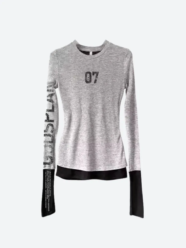 Grunge Seven Top sold by Streetwear Society product image thumbnail 3