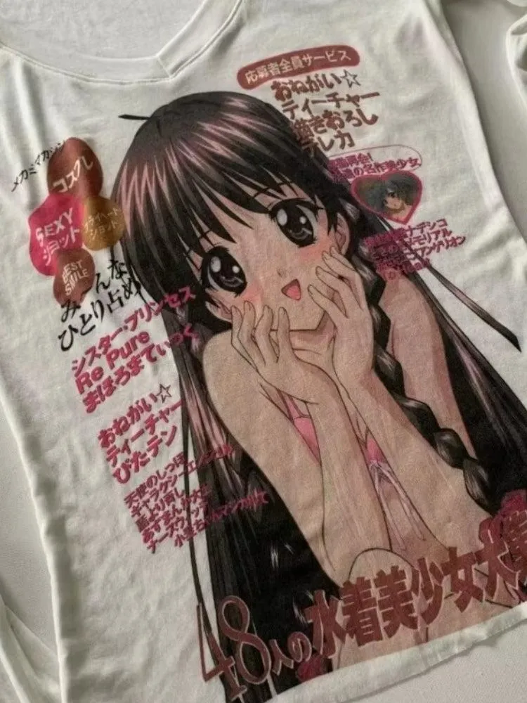 Kawaii Anime Girl Top sold by Streetwear Society product image thumbnail 4