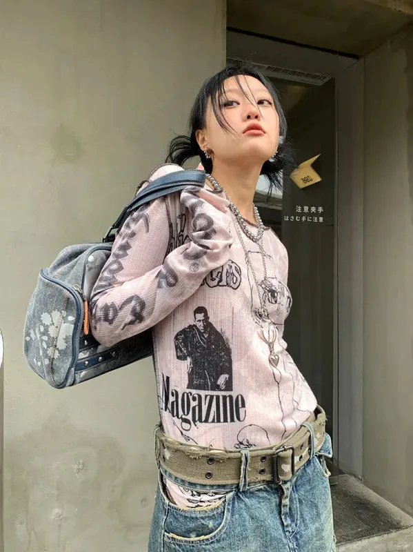 Grunge Harajuku Top made by Streetwear Society