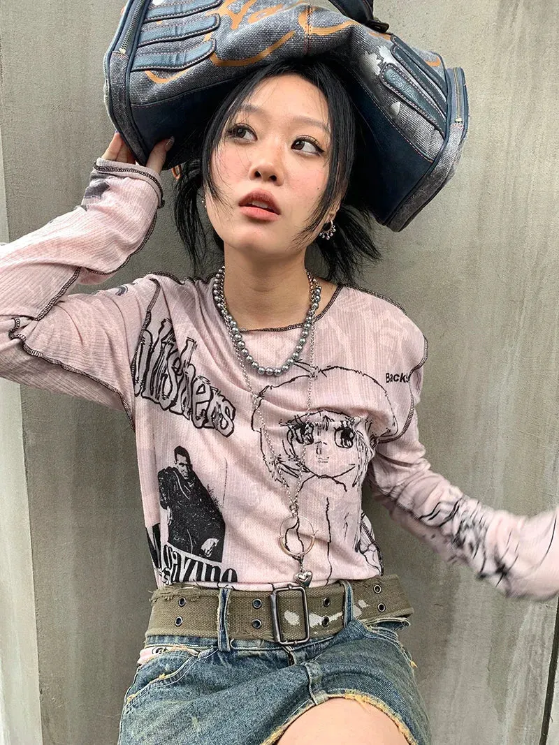 Grunge Harajuku Top sold by Streetwear Society product image thumbnail 2