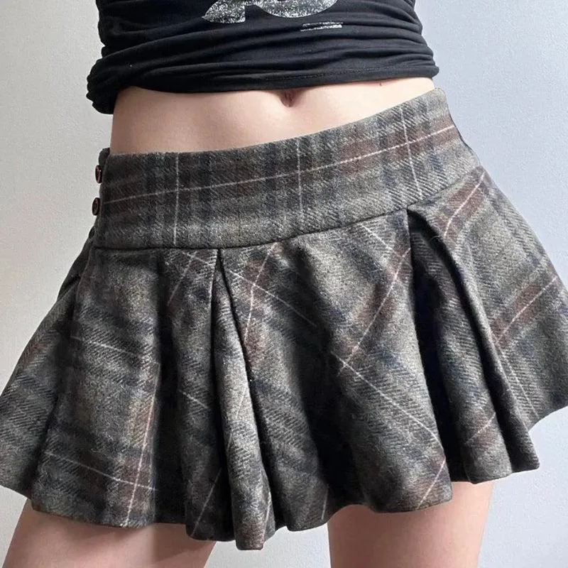 Y2K Low Rise Mini Skirt made by Streetwear Society
