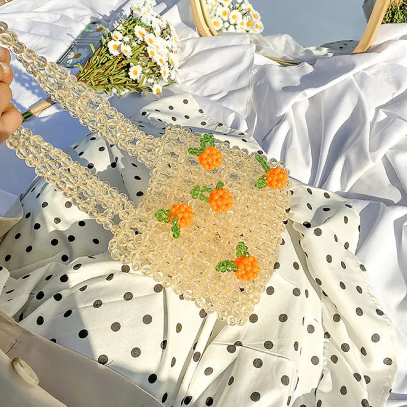 Aesthetic Beaded Handbag sold by Streetwear Society