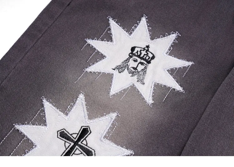 'Star of David' Jeans sold by Streetwear Society product image thumbnail 4