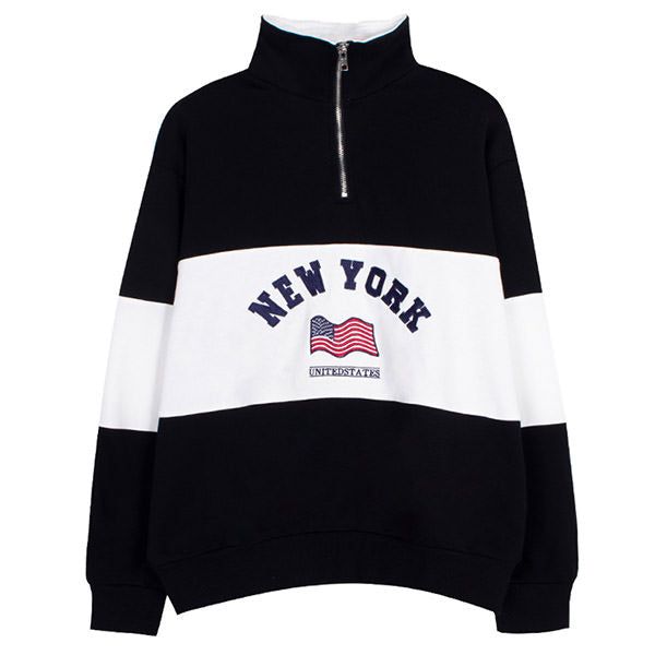 New York Zip Up Sweatshirt sold by Streetwear Society