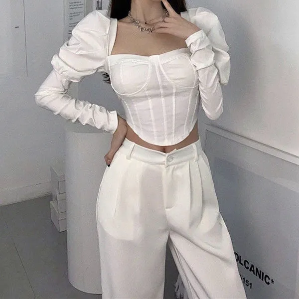 French Summer Corset Top sold by Streetwear Society product image thumbnail 4