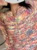 Rainbow front button cardigan sold by Streetwear Society