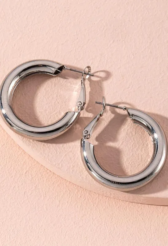 circle earrings sold by Streetwear Society