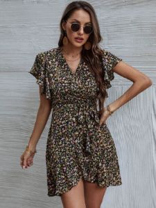 Vintage Mini Dress With Belt sold by Streetwear Society