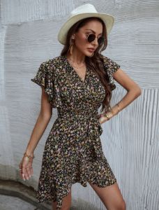 Vintage Mini Dress With Belt sold by Streetwear Society