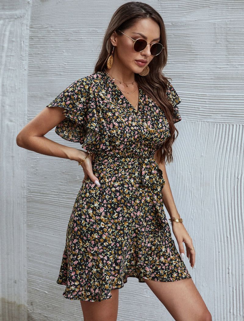 Vintage Mini Dress With Belt sold by Streetwear Society product image thumbnail 3