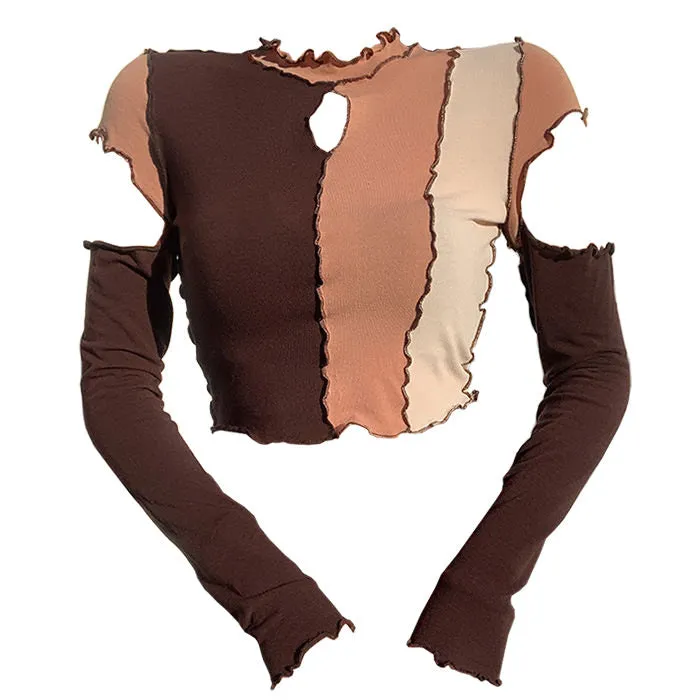 Shady Behavior Color Block Top sold by Streetwear Society product image thumbnail 2