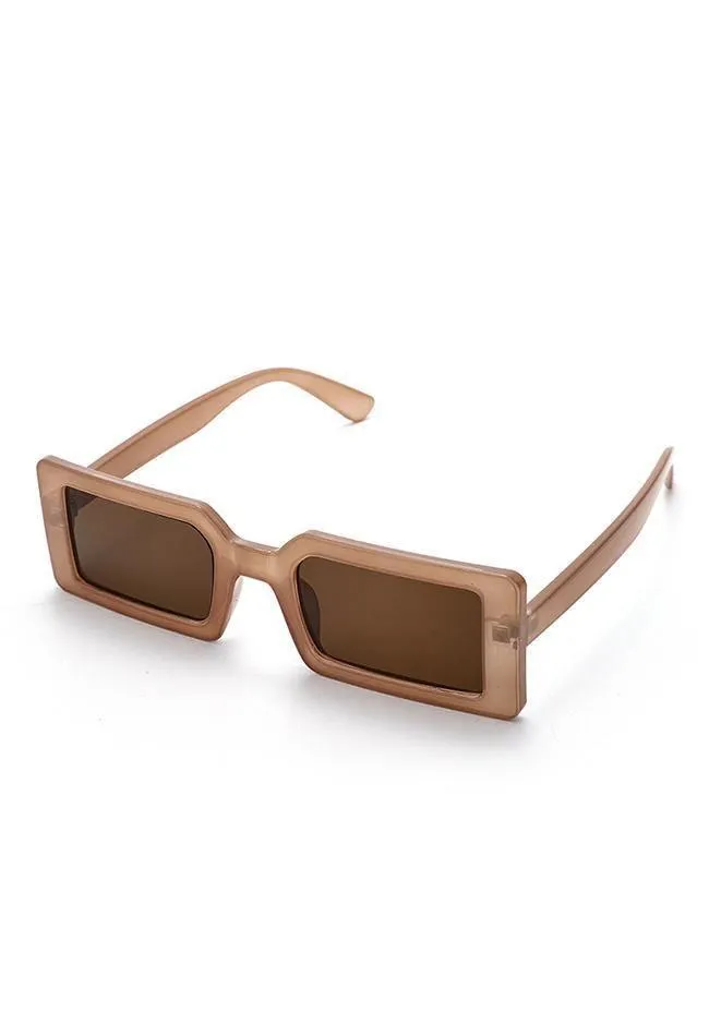 Square frame sunglasses sold by Streetwear Society