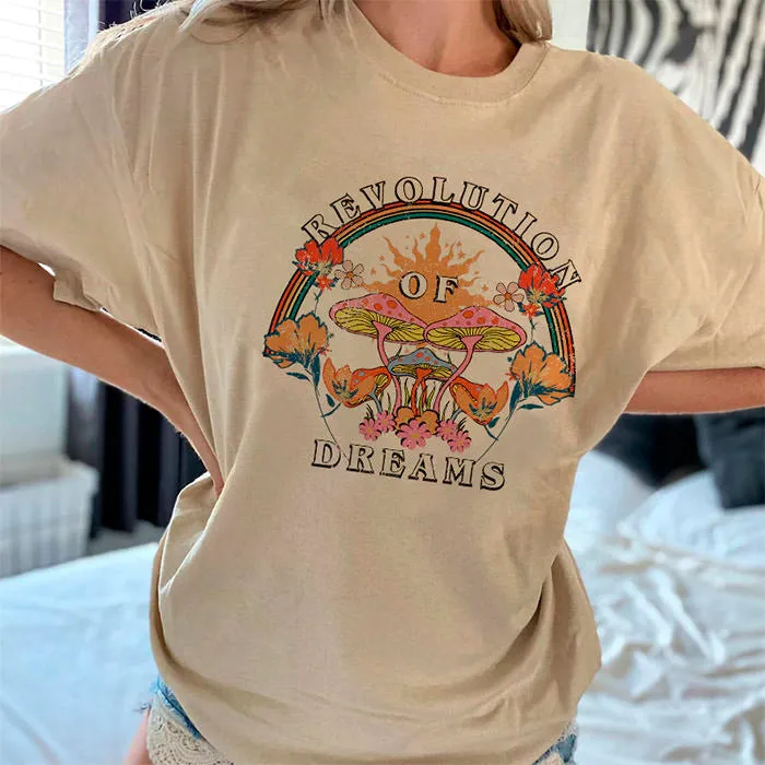Dreams Graphic T-Shirt sold by Streetwear Society product image thumbnail 2