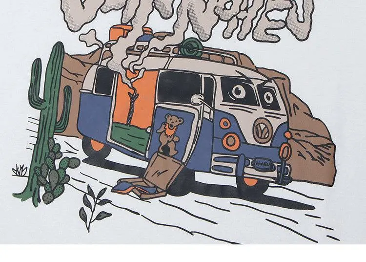 Happy camper' T-shirt sold by Streetwear Society product image thumbnail 5