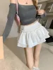Soft Girl Layered Mini Skort sold by Streetwear Society