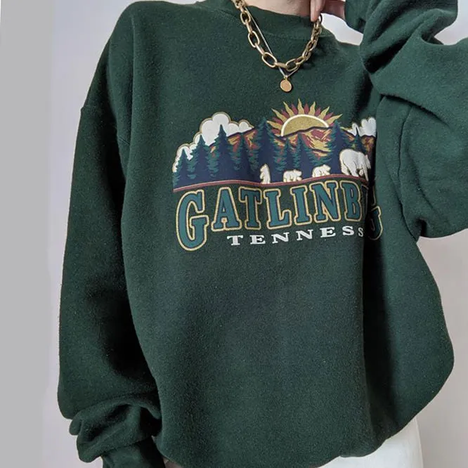 Gatlinburg Tennessee Zipped Hoodie sold by Streetwear Society product image thumbnail 2