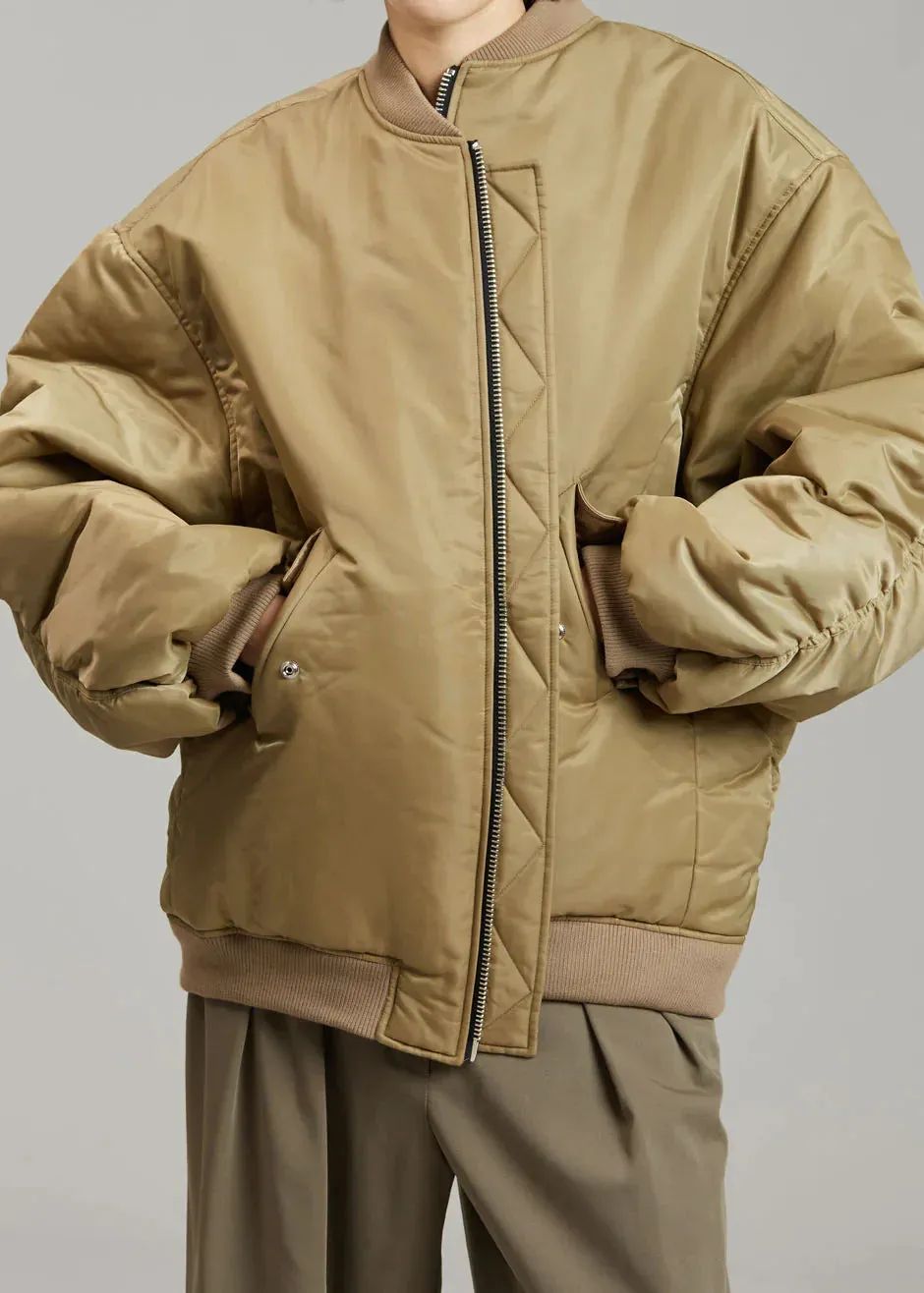 Extra oversized "Achilles" bomber jacket sold by Streetwear Society product image thumbnail 3