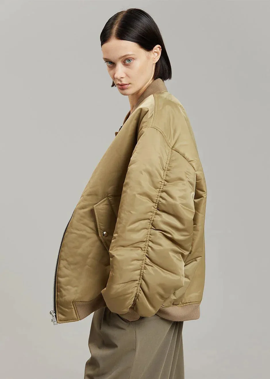 Extra oversized "Achilles" bomber jacket sold by Streetwear Society product image thumbnail 2