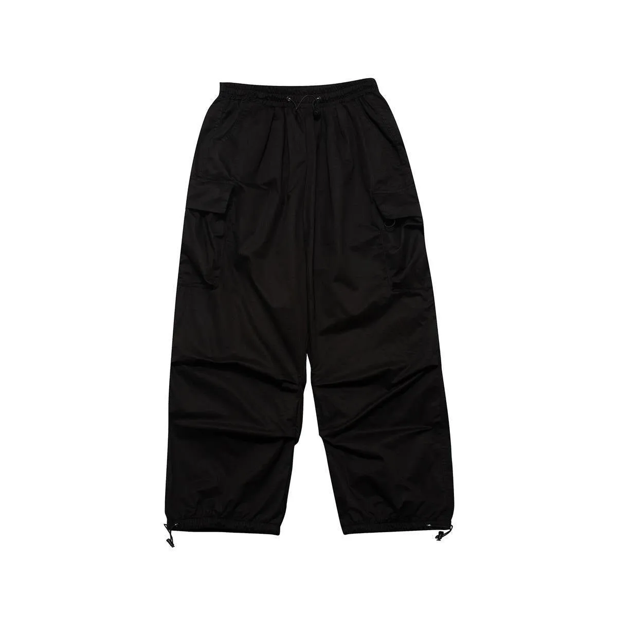 Y2K Vintage Baggy Parachute Cargo Pants sold by Streetwear Society product image thumbnail 4