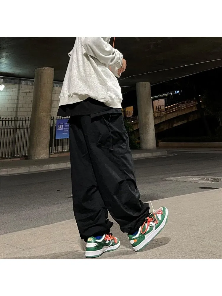 Y2K Vintage Baggy Parachute Cargo Pants sold by Streetwear Society product image thumbnail 2