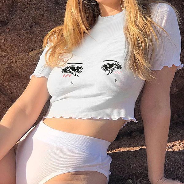 Anime Crybaby Tee sold by Streetwear Society product image thumbnail 2