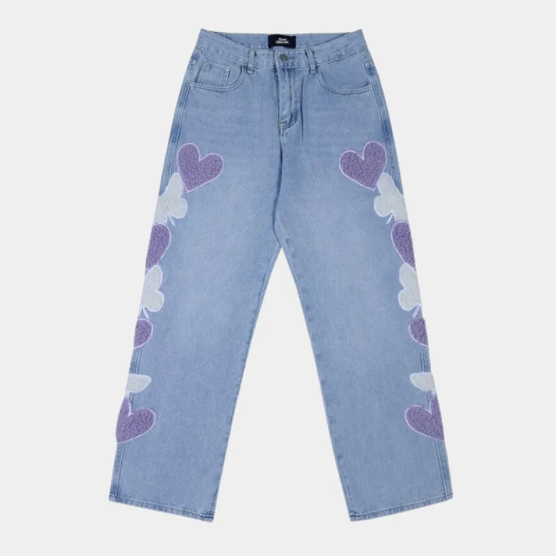 Love flies' Jeans sold by Streetwear Society