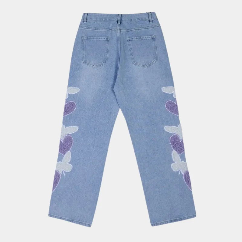 Love flies' Jeans sold by Streetwear Society product image thumbnail 2