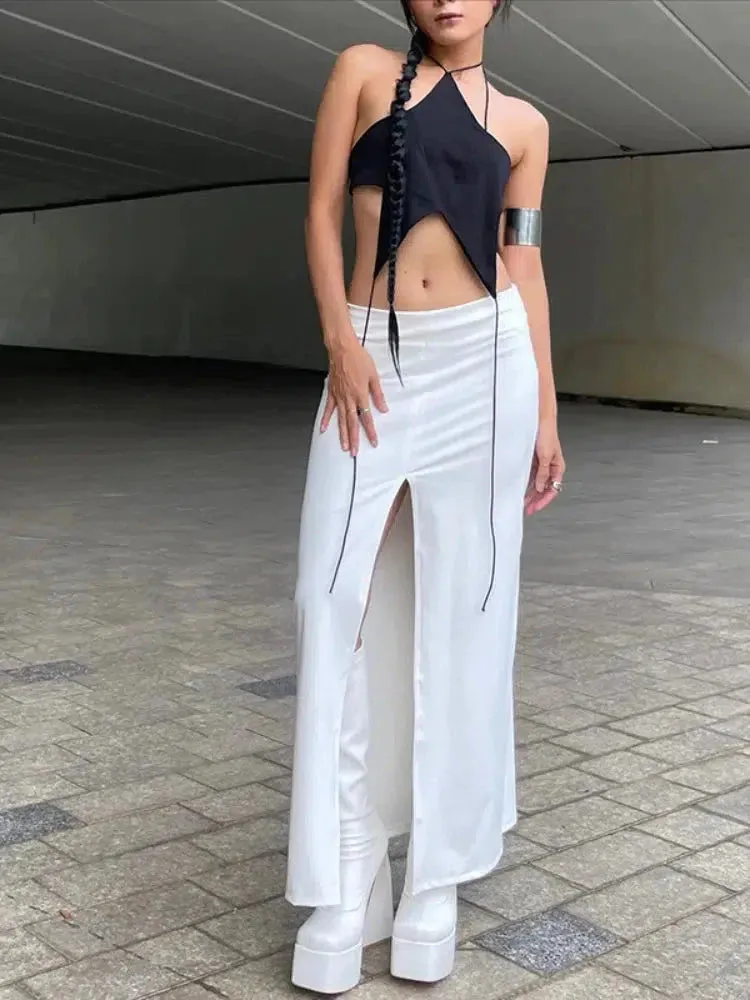 Y2k Star Lace Up Backless Top sold by Streetwear Society product image thumbnail 3