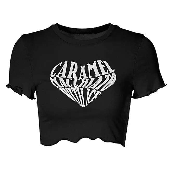 Caramel Macchiato Crop Top sold by Streetwear Society product image thumbnail 3