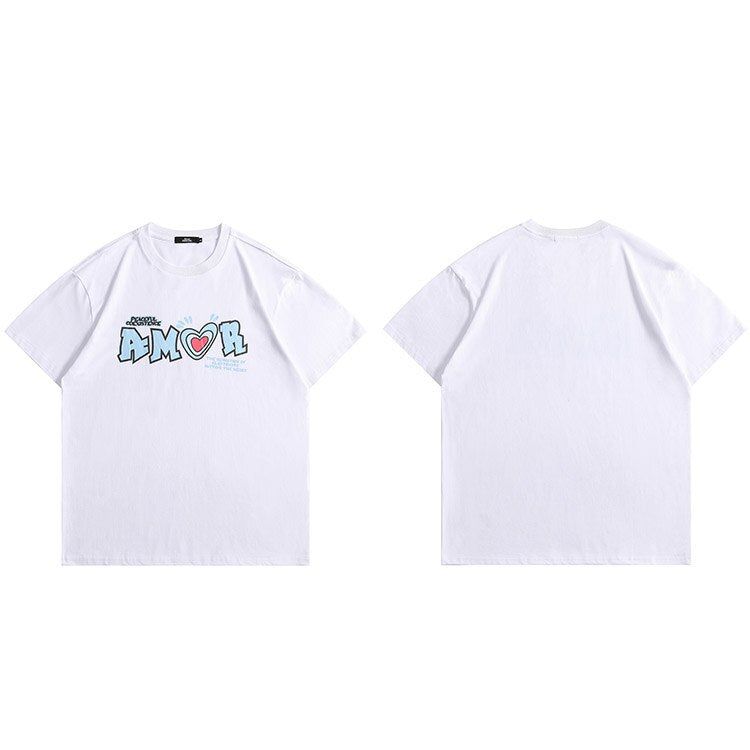Amor' Cotton Short Sleeve Cotton T-Shirt sold by Streetwear Society product image thumbnail 6