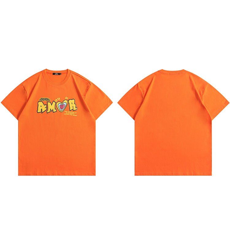 Amor' Cotton Short Sleeve Cotton T-Shirt sold by Streetwear Society product image thumbnail 7