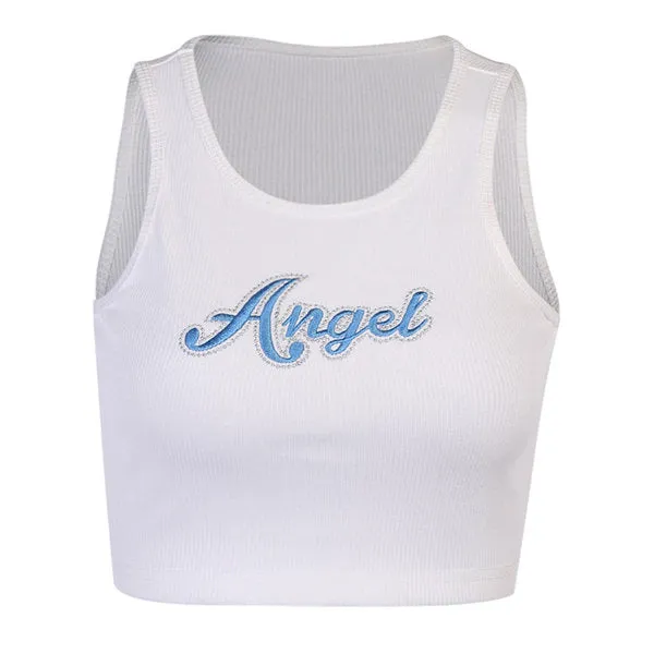 Angel Ribbed Top sold by Streetwear Society product image thumbnail 3