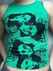 Gothic Screen Print Crop Tank Top sold by Streetwear Society