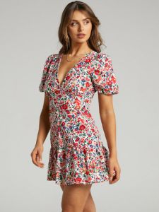 Vintage Floral Mini Dress sold by Streetwear Society