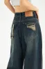 Distressed Pockets Wide Leg Baggy Jeans sold by Streetwear Society
