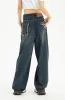 Distressed Pockets Wide Leg Baggy Jeans sold by Streetwear Society