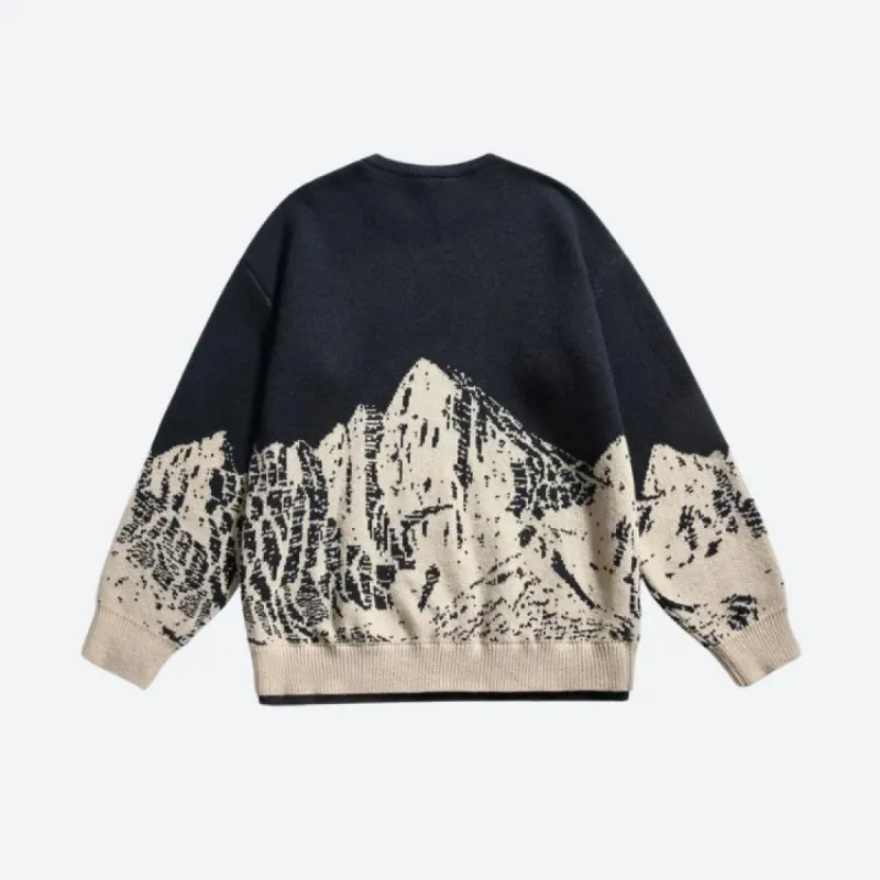 Vintage Mountain Knitted Sweater sold by Streetwear Society